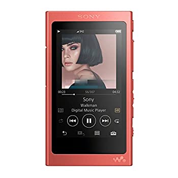 【中古】（非常に良い）ソニー SONY ウォークマン Aシリーズ 64GB NW-A47 : Bluetooth/microSD/ハイレゾ対応 最大39時間連続再生 2017年モデル トワイライトレッド NW-A