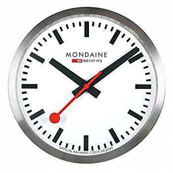【中古】（人並み外れたに好いたらしい）MONDAINE (モンディーン) 柱時計 ウォール 時辰儀 A990.CLOCK.16SBB