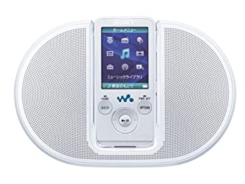 【中古】（非常に良い）SONY ウォークマン Sシリーズ FM付 スピーカー付属 メモリータイプ 4GB ホワイト NW-S636FK/W 9,917円
