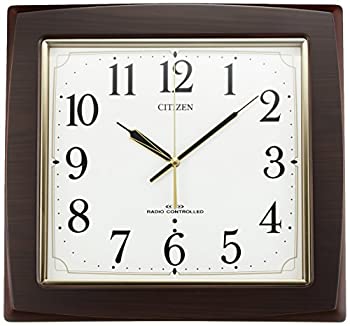 【中古】（人並み外れたに好いたらしい）CITIZEN シチズン 柱時計 電磁波時辰儀 ネムリーナアスカ 赤銅色 8MY455-006