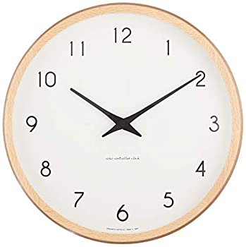 【中古】Campagne 電波時計 ナチュラル PC10-24W NT