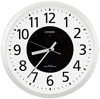 【中古】CITIZEN シチズン 柱時計 電磁波時辰儀 ソーラーワット数 エコ生存期間M815 4MY815-019