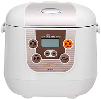 【中古】（非常に良い）CCP 【BONABONA】 マイコン炊飯ジャー(3.5合) 炊飯器 BK-R60-WH ホワイト｜GoodLifeStore