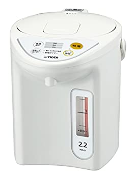 【中古】タイガー 魔法瓶 マイコン 電気 ポット 2.2L ホワイト PDR-G221-W Tiger|GoodLifeStore