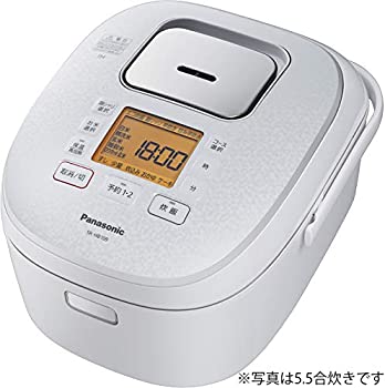 【中古】パナソニック 炊飯器 1升 IH式 白いこと SR-HB189-W