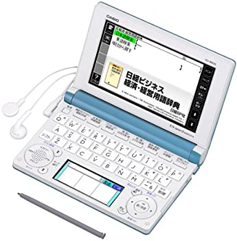 【中古】CASIO Ex-word 電子辞書 一般・総合モデル(ビジネス) XD-B8500 ターコイズブルー XD-B8500BU｜GoodLifeStore