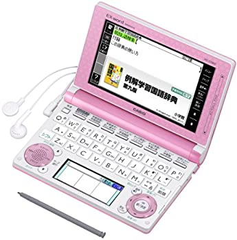【中古】(非常に良い)カシオ 電子辞書 エクスワード 小学生モデル XD-D2800PK ピンク|GoodLifeStore