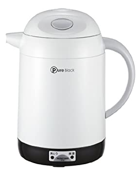 【中古】（人並み外れたに好いたらしい）テスコム (TESCOM) 明かりポット PureBlack 白いこと TP18-W