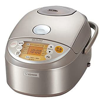 【中古】（非常に良い）象印 圧力IH炊飯器 5.5合 ステンレス NP-NV10-XA