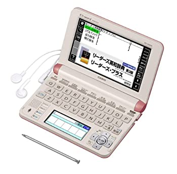 【中古】（非常に良い）カシオ 電子辞書 エクスワード ビジネスモデル コンテンツ150 XD-U8500PK ピンク｜GoodLifeStore
