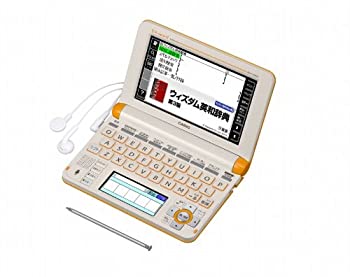 【中古】（人並み外れたに似つかわしい）カシオ 陰電子字引き エクスワード 高校生模範例 XD-U4800RG オレンジ色