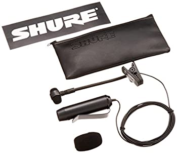 【中古】（人並み外れたに好いたらしい）SHURE コンデンサー型マイクロホン インストゥルメント用 カーディオイド 嘱する有線テレビなし PGA98H-LC