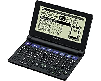 楽天市場】【中古】（非常に良い）シャープ カラ—電子辞書 Brain
