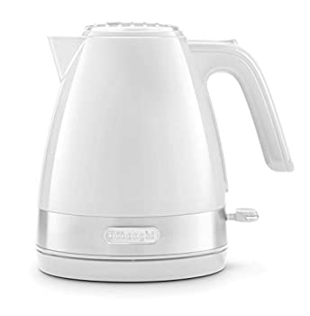 【中古】（非常に良い）デロンギ (DeLonghi) 電気ケトル ホワイト アクティブシリーズ 1.0L KBLA1200J-W