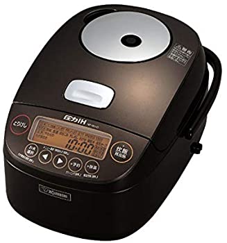 【中古】（人並み外れたに好いたらしい）象印 炊飯器 翦断応力IH式 5.5合 限界炊き 金物厚地の外套プラチナ厚釜 赤銅色 NP-BH10-TA