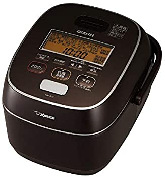 【中古】（人並み外れたに好いたらしい）象印 炊飯器 翦断応力IH式 5.5合 限度炊き 金物厚地の外套プラチナ厚釜 赤銅色 NW-JB10-TA