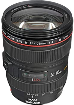【中古】(未当て嵌める品)Canon 判定基準望遠レンズ EF24-105粍 F4L IS USM フルサイズ相応う