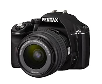 【中古】（人並み外れたに好いたらしい）Pentax デジタル一眼一眼レフ写真機 K-m 水晶体一揃いの道具 K-mLK