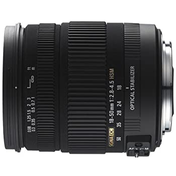 【中古】シグマ 18-50粍 F2.8-4.5 DC os HSM キヤノン用