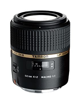 【中古】（非常に良い）TAMRON 単焦点マクロレンズ SP AF60mm F2 DiII MACRO 1:1 ニコン用 APS-C専用 G005NII