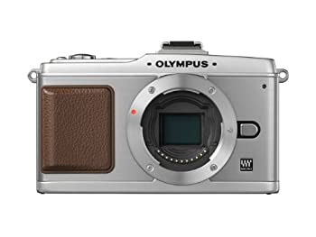 【中古】（非常に良い）OLYMPUS ミラーレス一眼 E-P1 ボディ シルバー E-P1 BODY-SLV