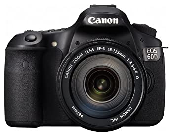 【中古】(未使用品)Canon デジタル一眼レフカメラ EOS 60D レンズキット EF-S18-135mm F3.5-5.6 IS 付属 EOS60D18135ISLK