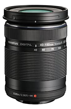 【中古】OLYMPUS 望遠ズームレンズ M.ZUIKO DIGITAL ED 40-150mm F4.0-5.6 R ブラック