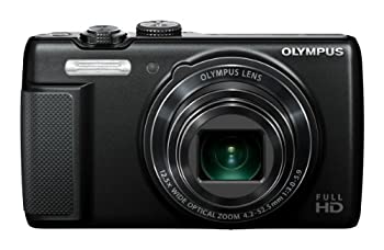 【中古】（人並み外れたに似つかわしい）OLYMPUS デジタル写真機 SH-21 黒いこと 1600万絵素 CMOS 光学12.5倍望遠レンズ 広角24粍 タッチパネル 盛りだくさん固定ディスク画像 SH-21 BLK