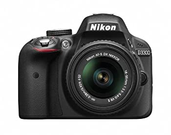 【中古】(非常に良い)Nikon デジタル一眼レフカメラ D3300 18-55 VR IIレンズキット ブラック D3300LKBK|GoodLifeStore