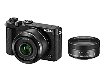 【中古】Nikon ミラーレス一眼 Nikon1 J5 ダブルレンズキット ブラック J5WLKBK｜GoodLifeStore