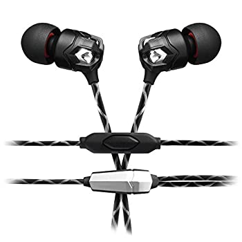 【中古】(非常に良い)V - MODA ZNインイヤモダンAudiophileヘッドホンwith 1ボタンリモートandマイク ZN1B-NERO|GoodLifeStore