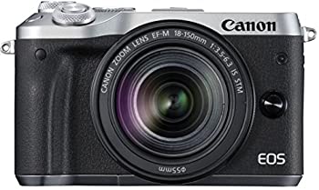 【中古】（非常に良い）Canon ミラーレス一眼カメラ EOS M6 レンズキット(シルバー) EF-M18-150mm F3.5-6.3 IS STM付属 EOSM6SL-18150ISSTMLK