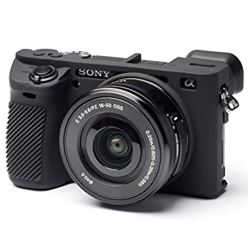 【中古】（非常に良い）DISCOVERED イージーカバー ソニーα6500 用 カメラカバー ブラック 液晶保護フィルム付き