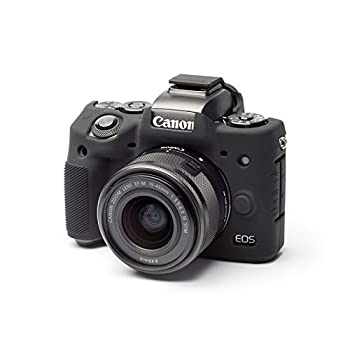 【中古】（非常に良い）DISCOVERED イージーカバー Canon EOS M5 用 カメラカバー ブラック 液晶保護フィルム付