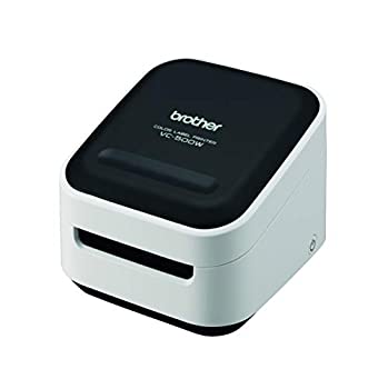 【中古】（非常に良い）ブラザー 感熱カラーラベルプリンター VC-500W (フルカラー印刷/オリジナルラベル/PC・スマホ接続/オート・ハーフカット機能搭載/USB・無線LAN対