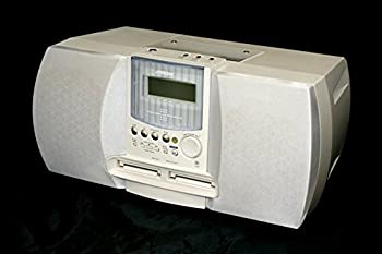 【中古】（人並み外れたに好いたらしい）Victor 優勝者 JVC NS-X77WMD-W 白いこと パウダーコンパクト構成成分MD取り合わせ ダブルMD甲板(CD/MD甲板)(ラジカセ見せ掛け)