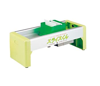 【中古】（非常に良い）千葉工業所 手動スライサー「スライスくん」 本体:ABS、ポリカーボネート、アルミニウム 刃物:ステンレス 日本 CSL8801