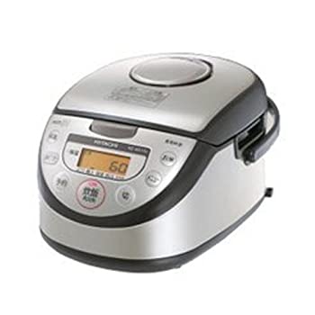 【中古】HITACHI 御前上等炊き 鉄入り口・入口厚釜 IHジャー炊飯器 RZ-NS10J-S