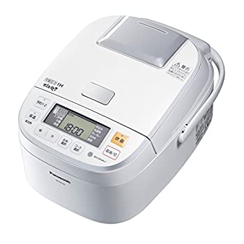 【中古】（非常に良い）パナソニック 5.5合 炊飯器 圧力IH式 おどり炊き ホワイト SR-PB105-W