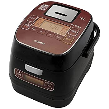【中古】アイリスオーヤマ IHジャー炊飯器（3合炊き）IRIS OHYAMA 銘柄量り炊きIH炊飯器 KRC-ID30-R