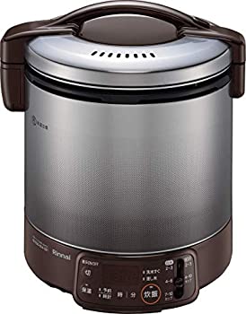 【中古】（非常に良い）リンナイ ガス炊飯器 「こがまる」 1升 RR-100VQT(DB) ブラウン プロパンガス用 RR-100VQT(DB)/LP