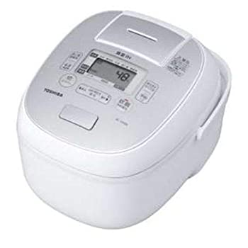 【中古】（非常に良い）東芝 真空IHジャー炊飯器（5.5合炊き） グランホワイトTOSHIBA 合わせ炊き RC-10VRN-W