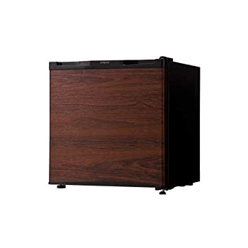 【中古】(非常に良い)TOHOTAIYO 1ドア 小型 冷蔵庫 46L おしゃれ 一人暮らし向け 左右開き対応 TH-46L1-WD ダークウッド|GoodLifeStore