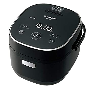 【中古】シャープ 好評パン調理機能付き ジャー炊飯器 3合 ブラック KS-CF05B-B