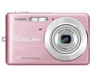 【中古】（人並み外れたに似つかわしい）CASIO デジタル写真機 EXILIM (エクシリム) ZOOM サクラ色 EX-Z77PK