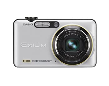 【中古】（人並み外れたに好いたらしい）CASIO デジタル写真機 HI-SPEED EXILIM EX-FC100 白いこと EX-FC100WE