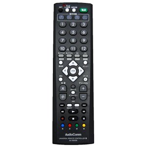 【中古】(非常に良い)Audio Comm 学習機能付きマルチリモコン AV-R940N 07-7904|GoodLifeStore