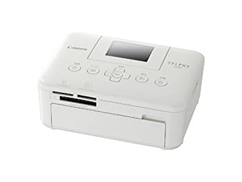 【中古】（人並み外れたに似つかわしい） Canon 印刷工 SELPHY  CP800WH 白いこと