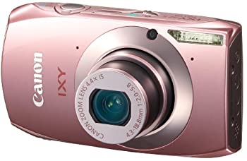【中古】（人並み外れたに好いたらしい）Canon デジタル写真機 IXY32さくら色 IXY32S(PK) 1210万絵素 光学4.4倍望遠レンズ 3.2型ワイドタッチパネル 盛りだくさん固定ディスク映像