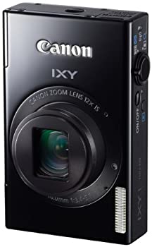 【中古】（非常に良い）Canon デジタルカメラ IXY 1 ブラック 光学12倍ズーム Wi-Fi対応 IXY1(BK)